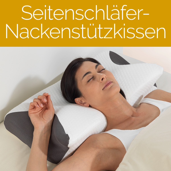 Seitenschläfer-Nackenstützkissen